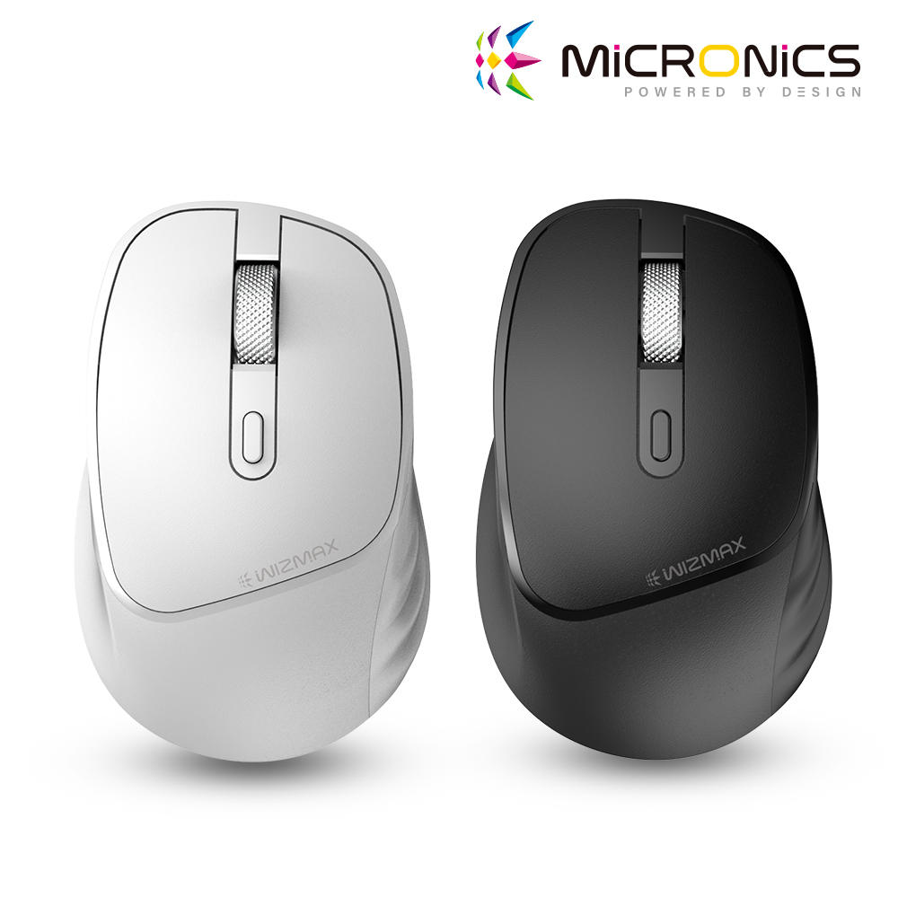 마이크로닉스 WIZMAX W202TW 저소음 무선 블루투스 블랙 - 상품 이미지