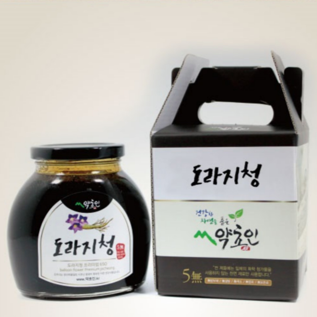 약초인 도라지 청 기침에좋은 약 도라지 도라지 진액 650g, 1개 - 상세 이미지 3