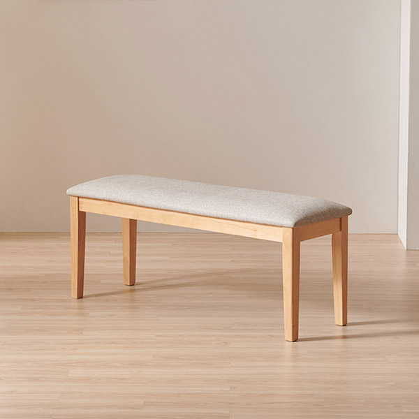 [삼익가구]어썸 2인용 원목 벤치