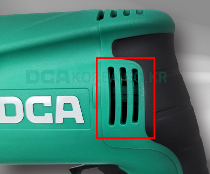 DCA AZC05-26B 햄머드릴 800W 3모드(드릴, 햄머, 치즐기능) 이미지 8