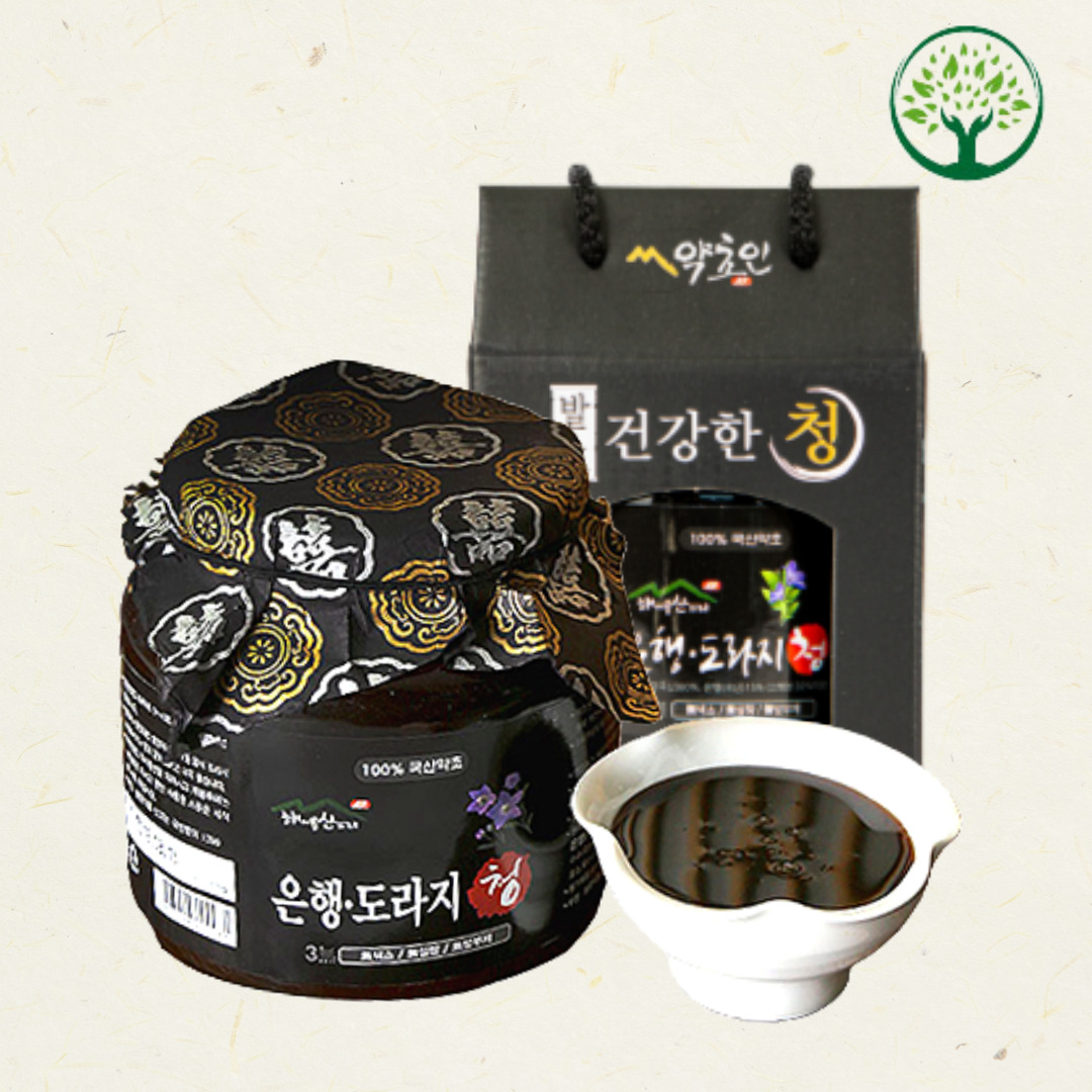약초인 은행 도라지청 기침에좋은 국산 약 도라지진액 1kg, 1개 - 상세 이미지 2