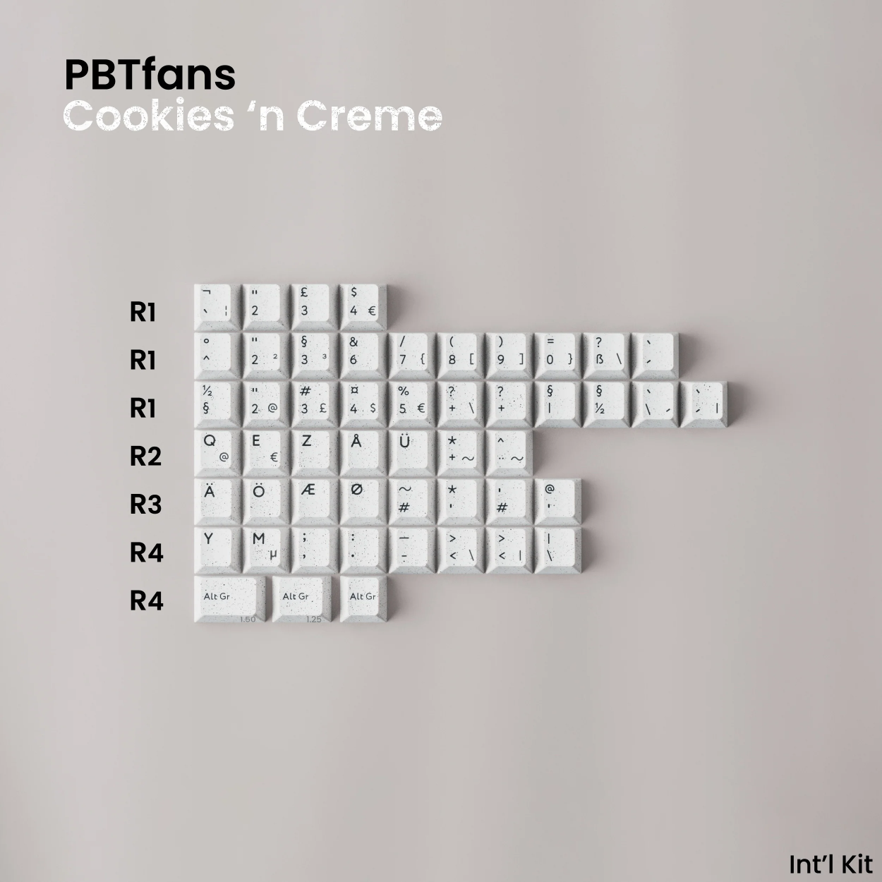 PBTFANS 인터내셔널 키캡 모음 이미지 8
