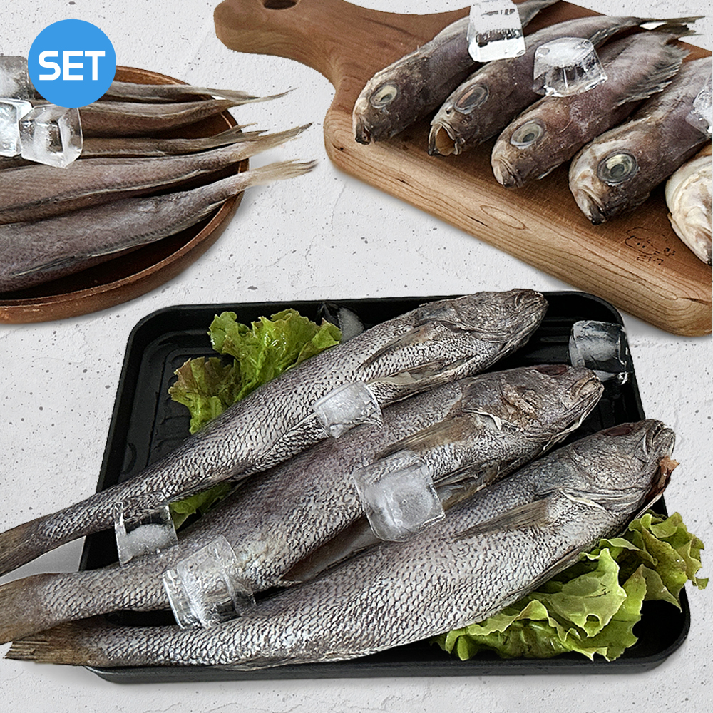 삼천포 국내산 자반용 반건조 생선 세트