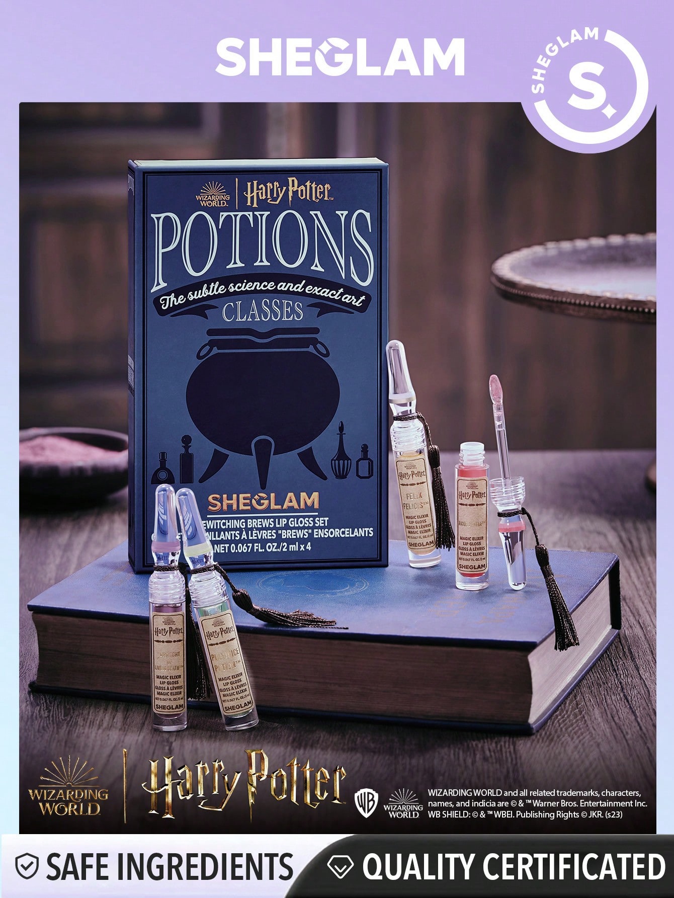 쉬글램 해리포터 콜라보 립 글로스 세트 sheglam x harry potter - 상세 이미지 2