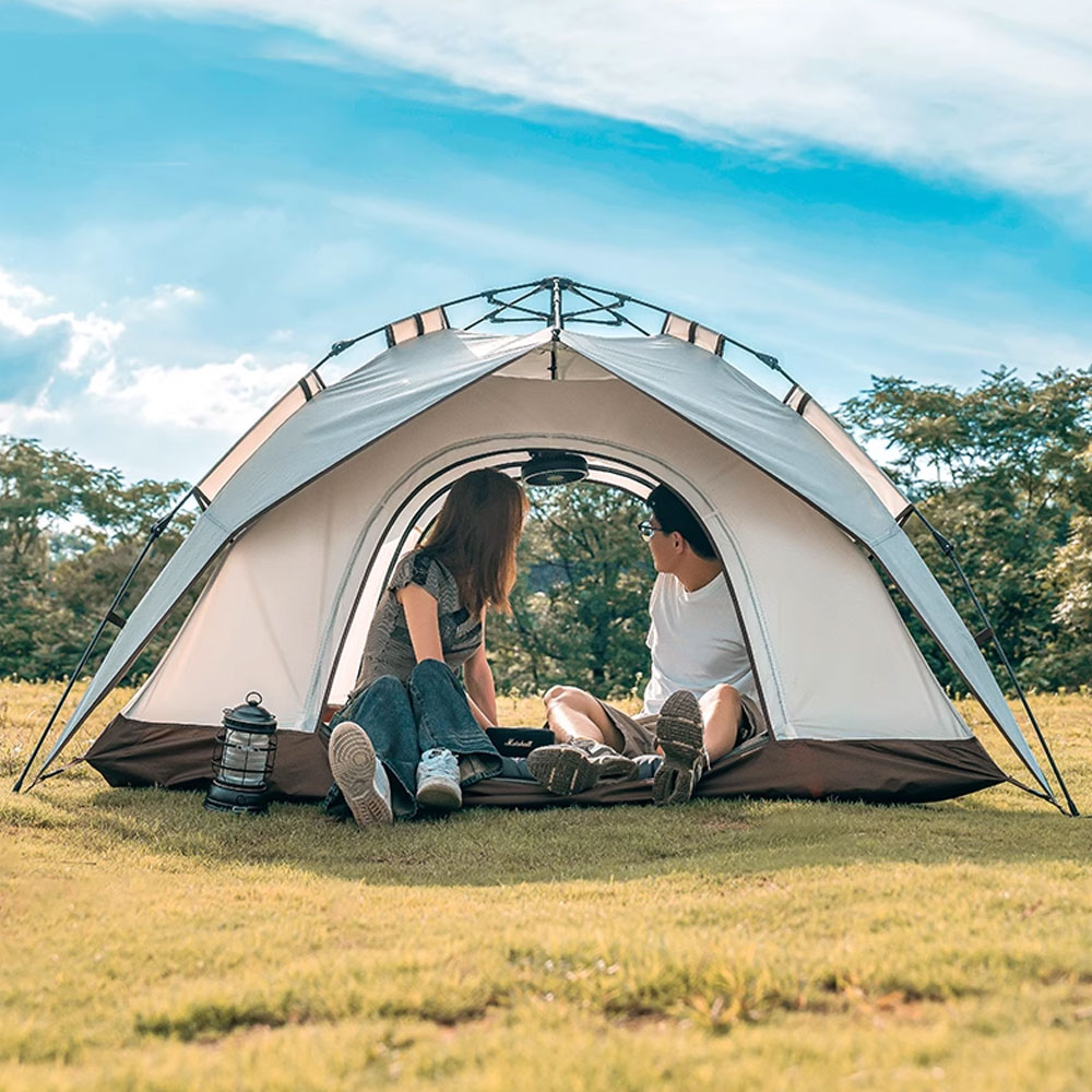 락브로스 캠핑텐트 양문형 원터치텐트 옥스포트원단 내수압 3000mm ZP001 - 상품 이미지