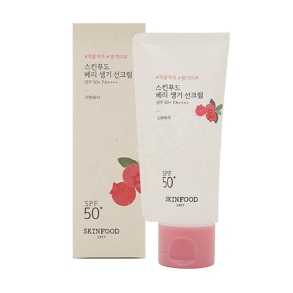 스킨푸드 베리 생기 선크림50ml : 주식회사 아이스킨