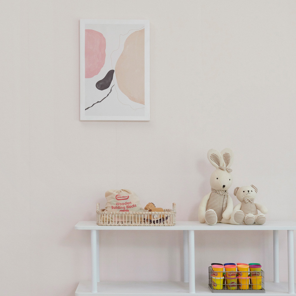 집코리아 스티커벽지 700폭 간편 접착식 붙이는 셀프도배 70cmX2.5m 화이트(줄무늬)