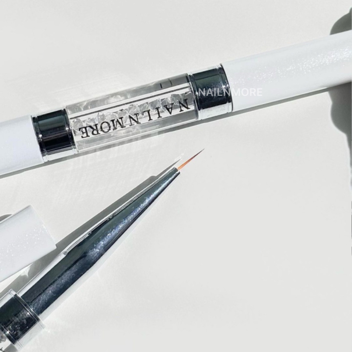 [듀얼 브러시] 네일아트 좀비브러시 플랫+라이너 / 구성별 상이 / 컬러선택