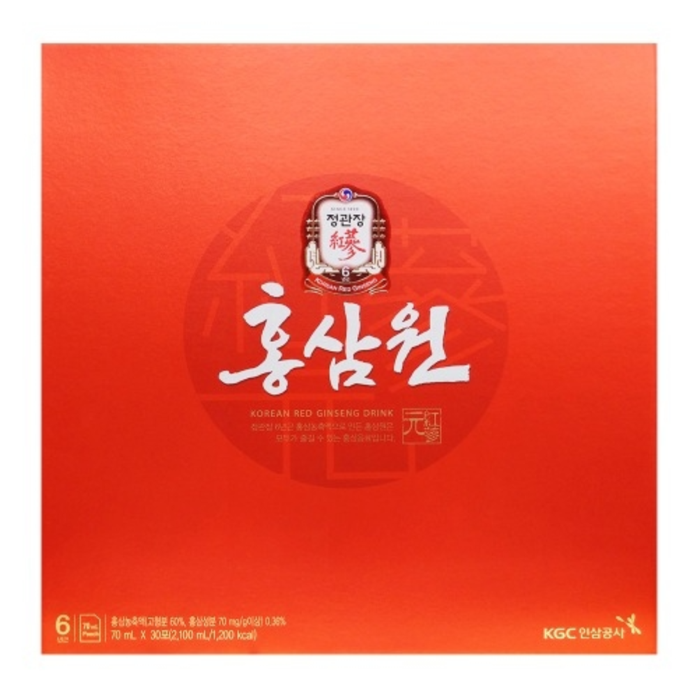 정관장 홍삼원 70ml x 30포 6년근 홍삼 농축액 엑기스 대추 구기자 선물 쇼핑백 제품 이미지