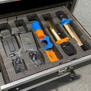 마이크케이스 유무선 마이크 보관함 랙 서랍형 하드케이스 개봉기 | 실사용 후기 - 상품 이미지 2