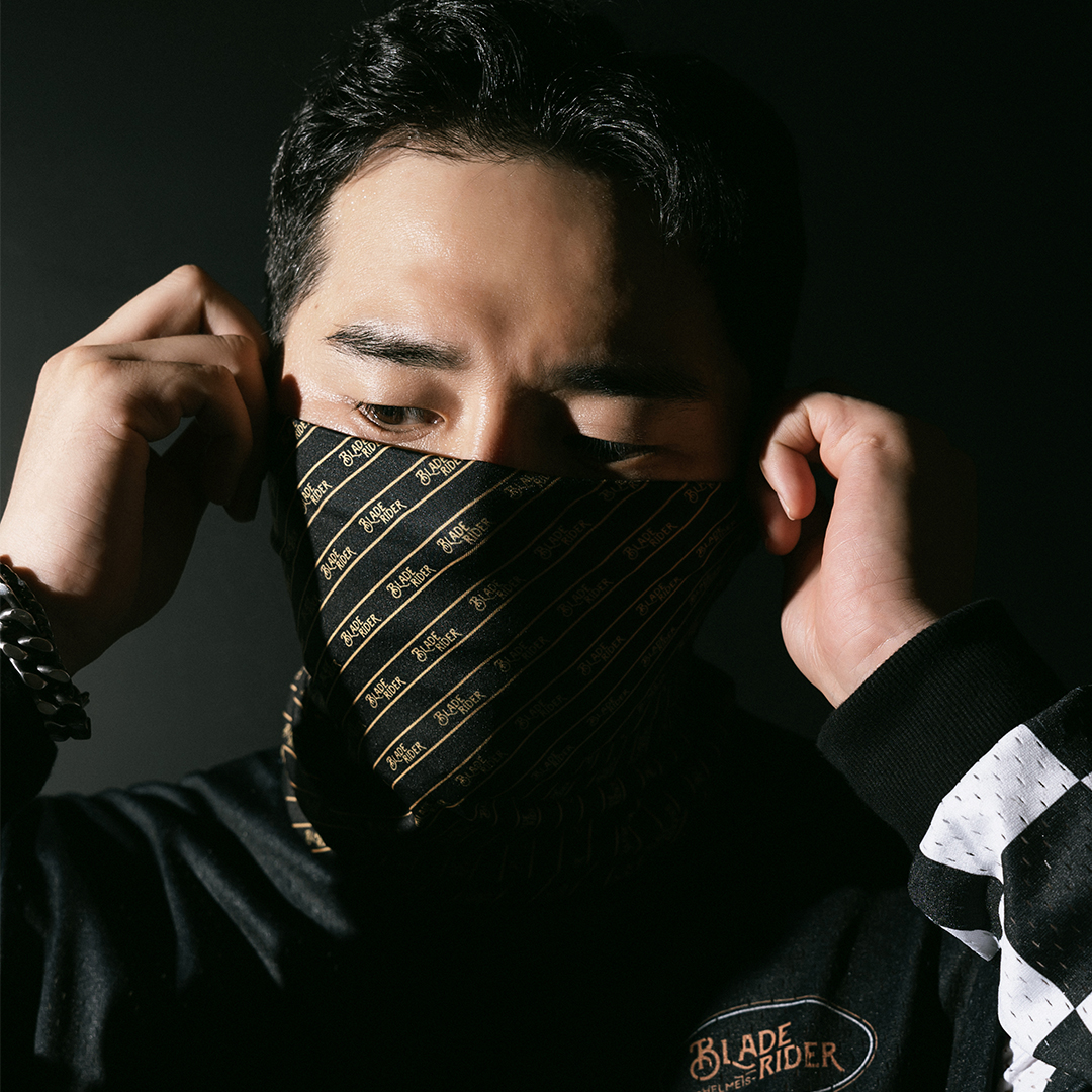 방한 레터라인 버프 블레이드 라이더 버프 넥워머 마스크 - 상세 이미지 2