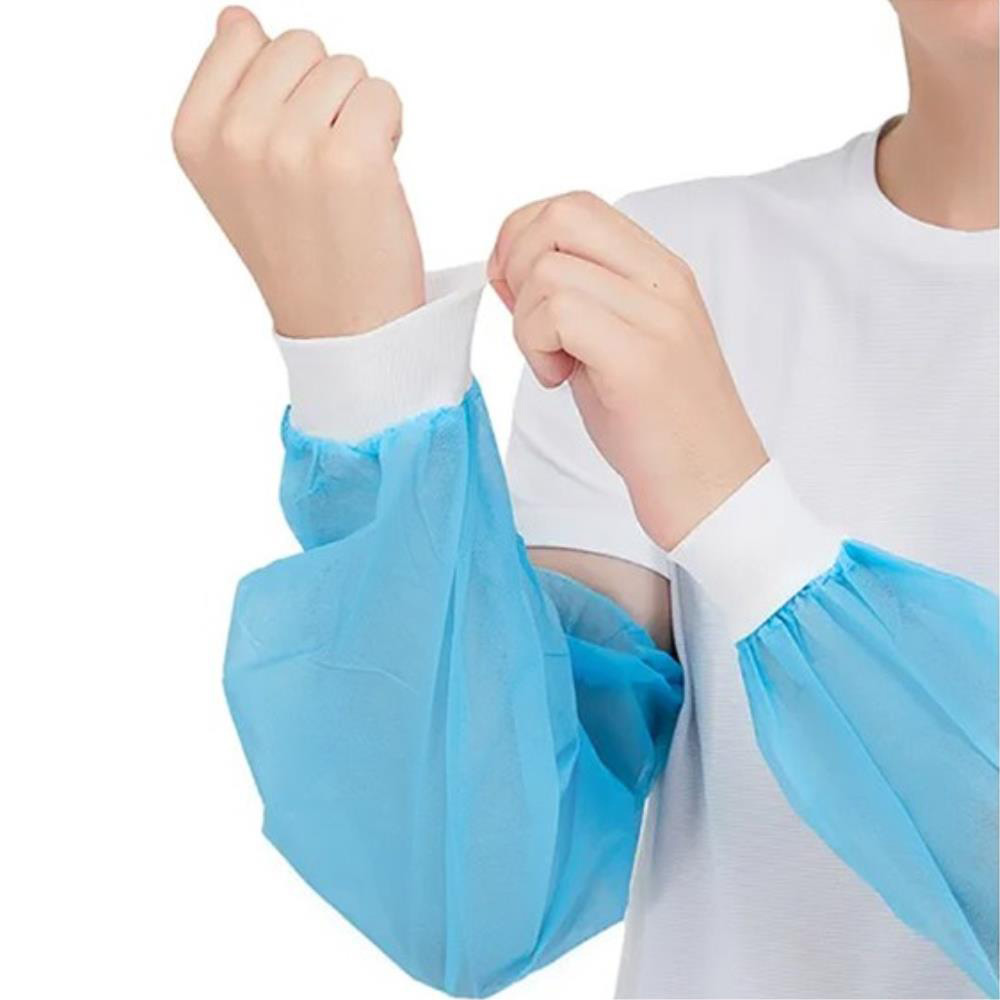 일회용 부직포 시보리 팔토시 60매 작업용 모델하우스 연구실 공장 1회용 인테리어현장 미술 제약회사 위생 : 맘앤아이샵