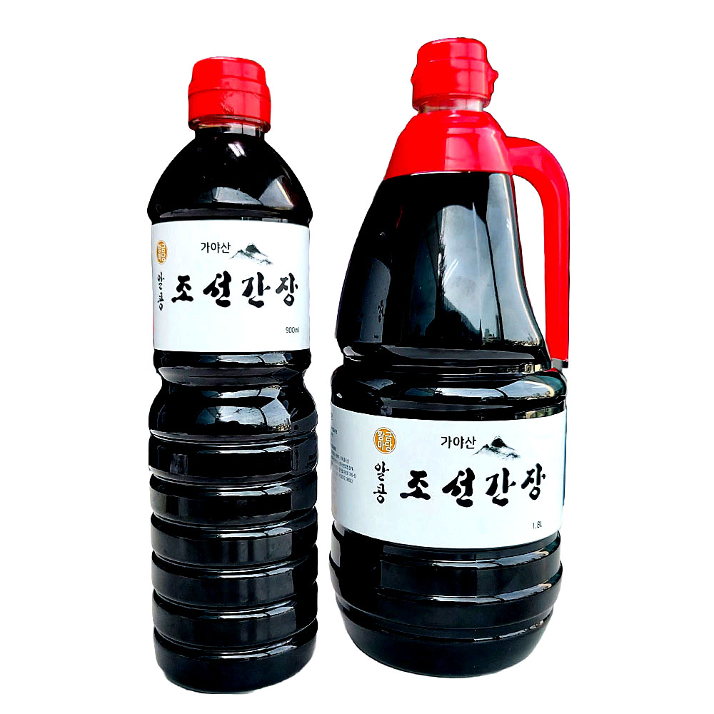 5년숙성 가야산 알콩 조선간장 집 메주 한식 수제 진간장 - 상세 이미지 3