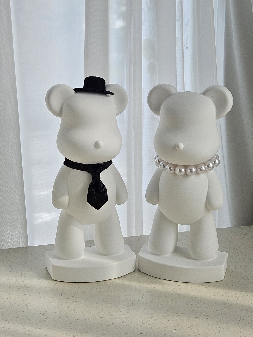 대형 베어브릭 빅베어브릭 석고 방향제 인테리어소품 집들이 결혼 선물 커플세트 어맨즈센트