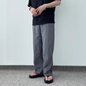 통넓은바지 남자바스락팬츠 남자통바지 착용 후기 | 사이즈/핏 총정리 - 상품 이미지 4