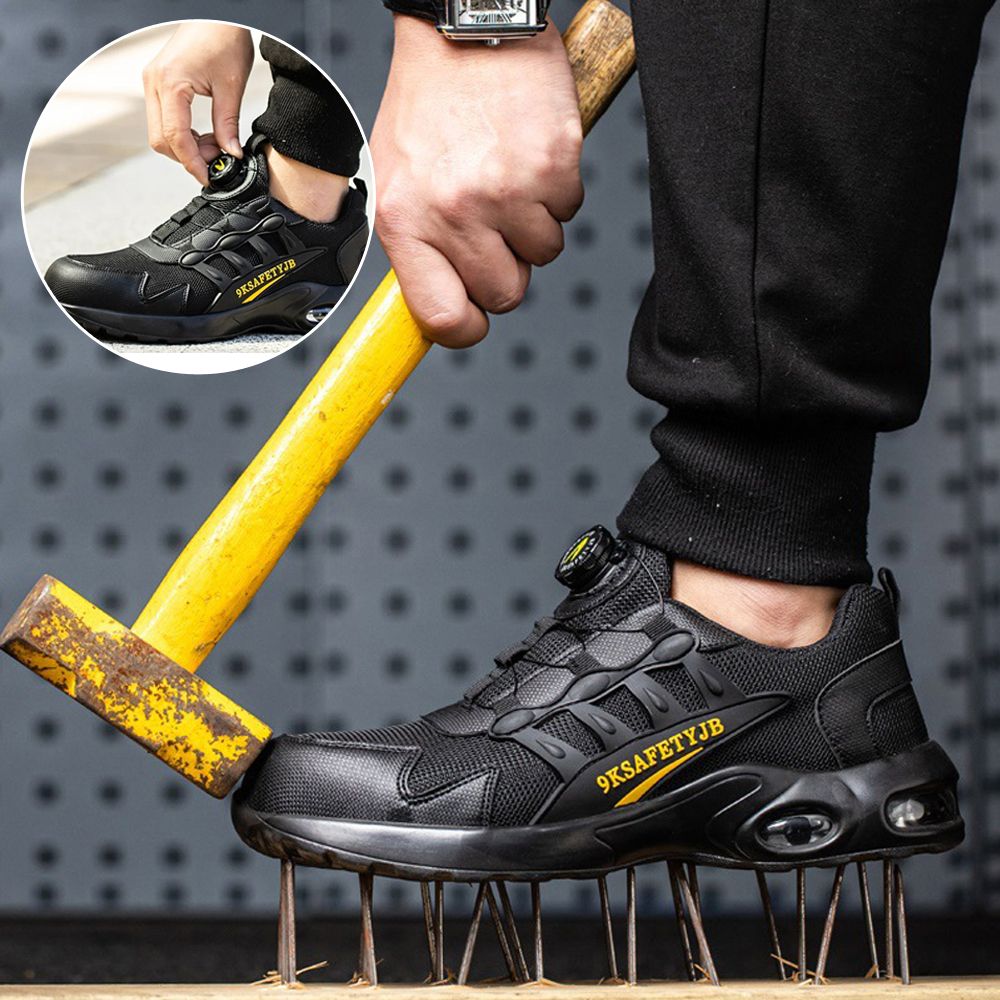 여름 경량안전화 발편한 메쉬 통풍 다이얼 안전화 작업화