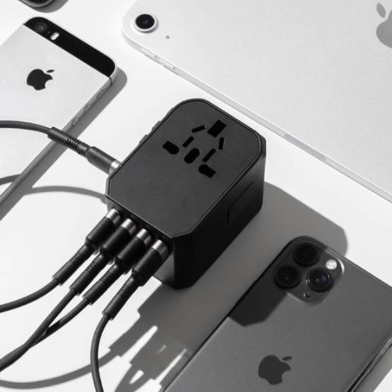 일체형 고속 충전 멀티포트충전기 업소용충전기 여행용충전기