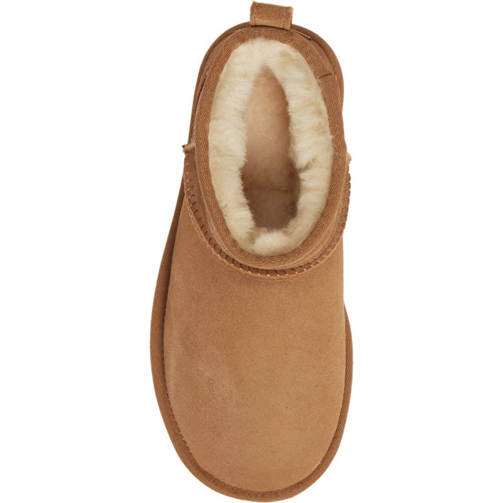 어그 클래식 울트라 미니 여성 부츠 UGG 미국 체스넛 - 상세 이미지 3