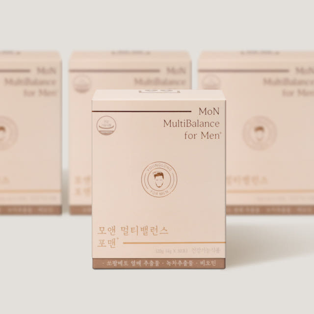 모앤 멀티밸런스 포맨 프리미엄 전립선 건강 약 4개월