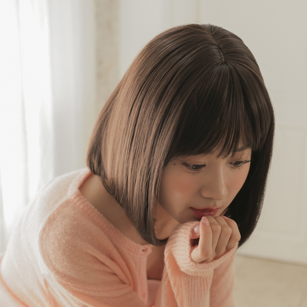 단발가발 단발머리가발 통가발 - 상세 이미지 4