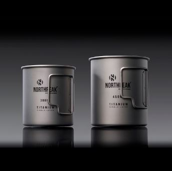 노스피크 시에라 컵 미니 티타늄 머그컵 싱글 레이어 300ml - 상세 이미지 5