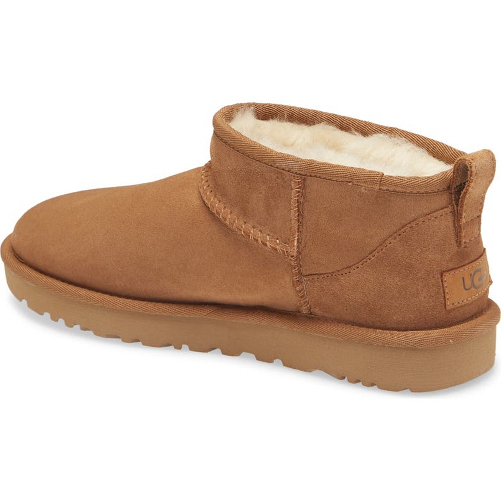 어그 클래식 울트라 미니 여성 부츠 UGG 미국 체스넛 - 상세 이미지 5