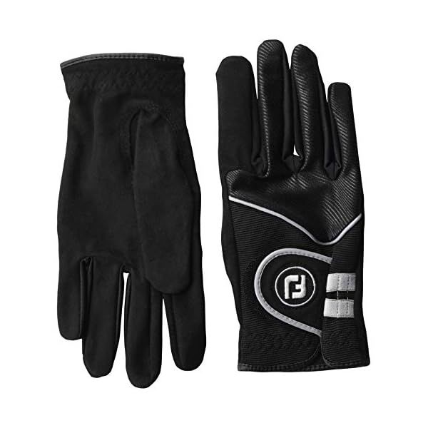 미국 풋조이 골프장갑 FootJoy Womens RainGrip Golf Gloves Pair 블랙 1370523 Black Medium Pair : 트렌드 파크