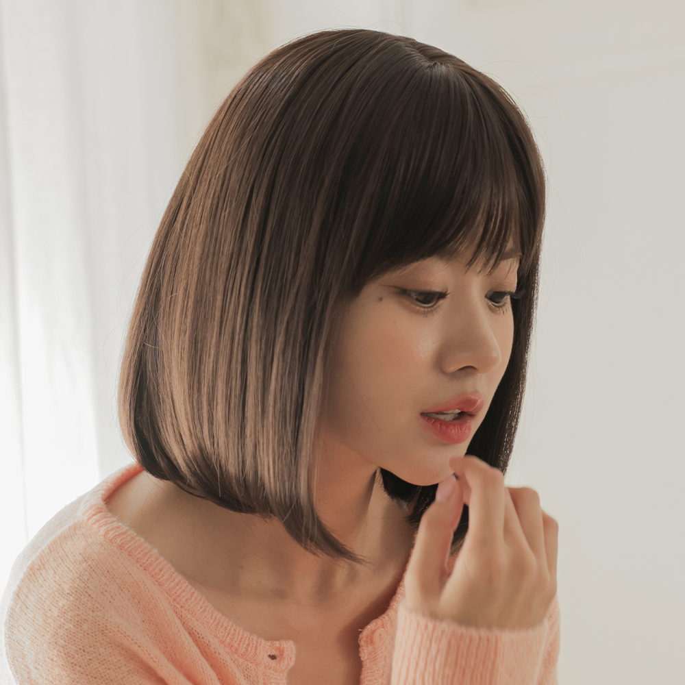 단발가발 단발머리가발 통가발 - 상세 이미지 3