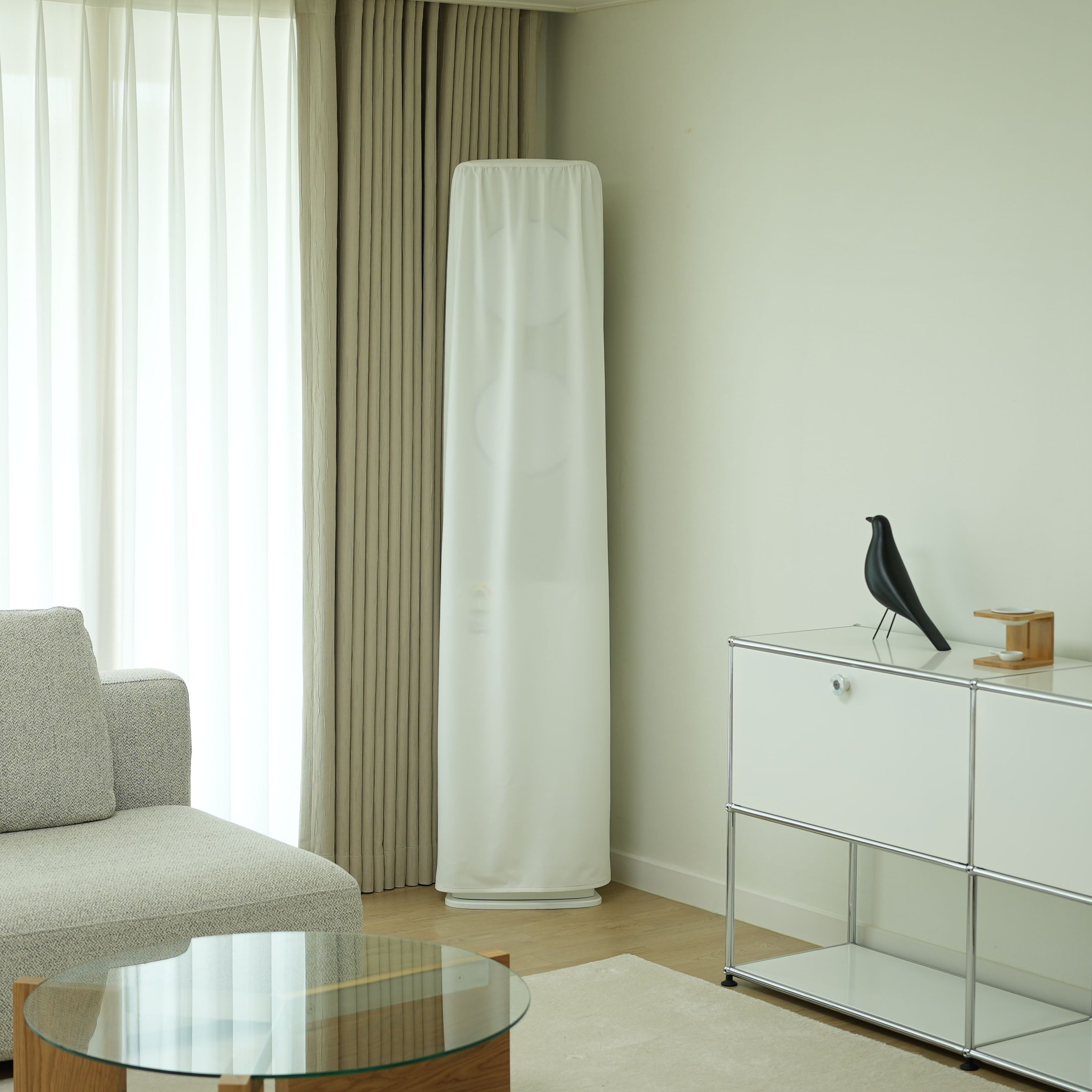 국내제작 에어컨커버 스탠드 삼성 LG 엘지 무풍 위니아 캐리어 에어컨 덮개 가리개