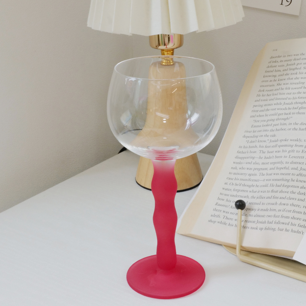 1+1아네모네 와인잔 / 결혼,집들이선물, 고블렛잔, 와인잔 - 상세 이미지 2