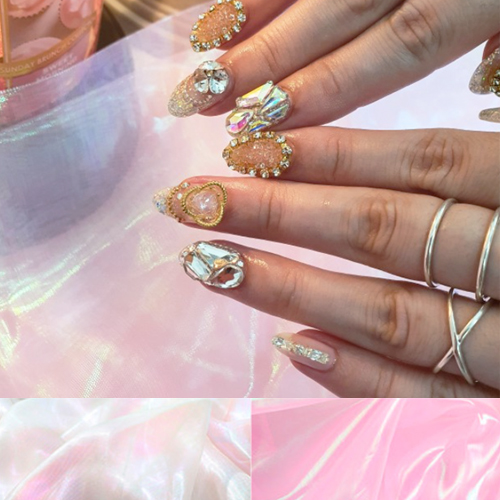 사진 촬영 배경지 배경천 제품 촬영용 소품 홀로그램 쉬폰 천