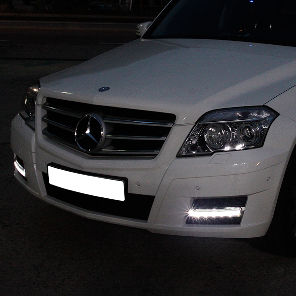 벤츠 GLK클래스 X204 안개등 LED 데이라이트 DRL 포그램프 : 모터스파이