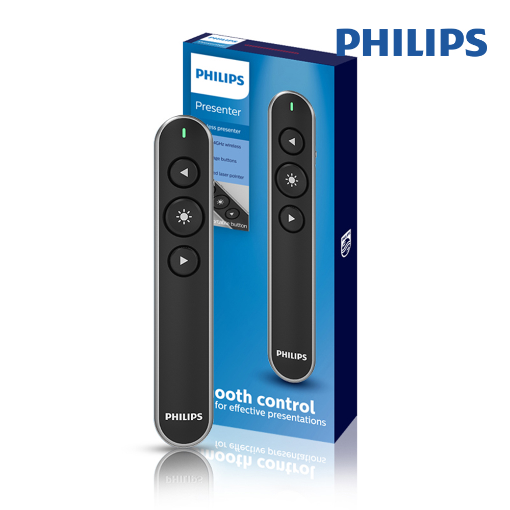 필립스 SPT9404 프리젠터 레이저 포인트 PPT포인터 리모컨 지시봉 빔 포인터 프리젠테이션