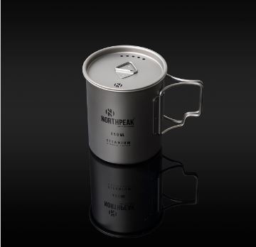 노스피크 시에라 컵 미니 티타늄 머그컵 싱글 레이어 300ml - 상세 이미지 2