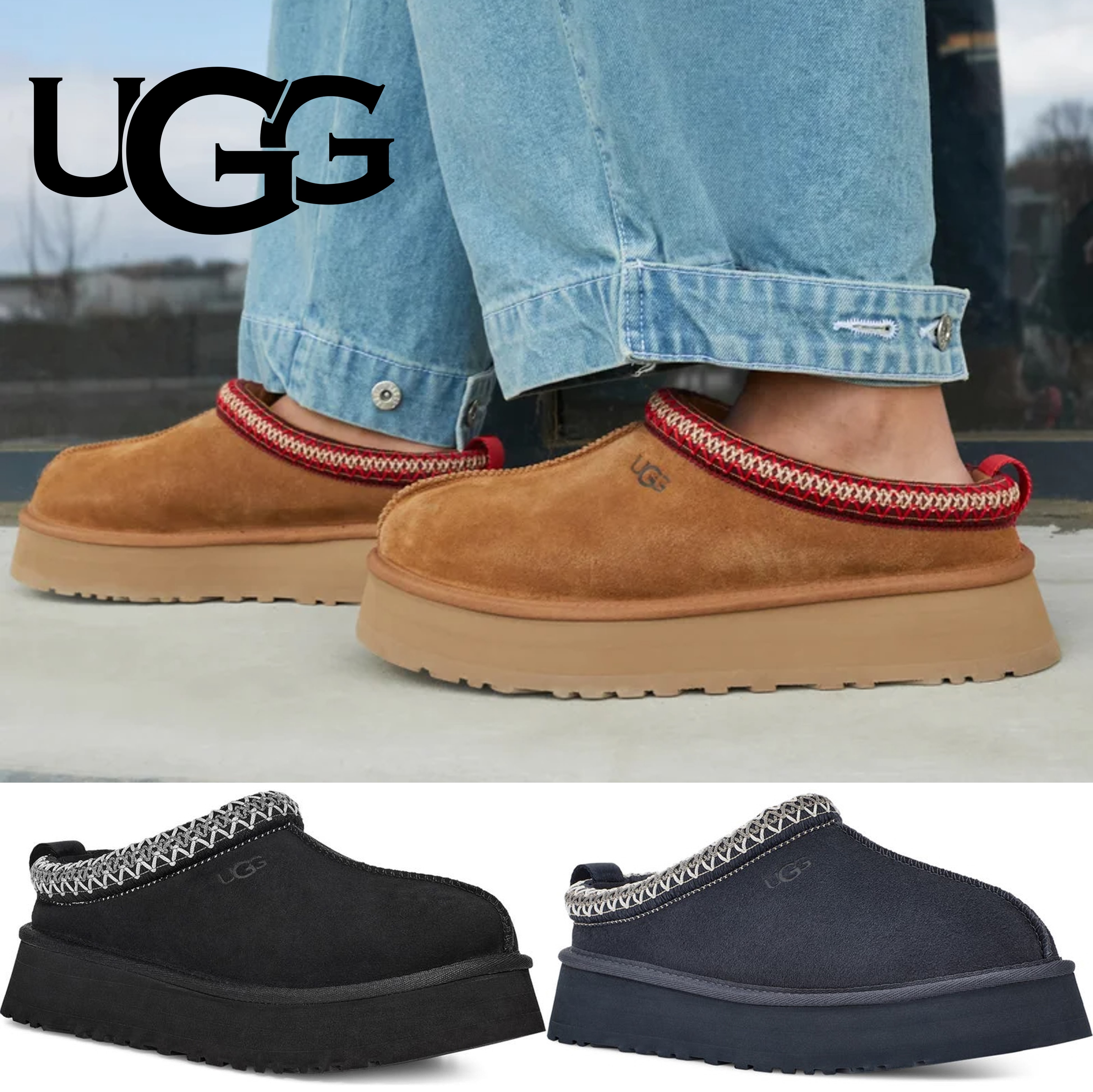어그 슬리퍼 타즈 플랫폼 TAZZ 여성 3컬러 UGG 미국
