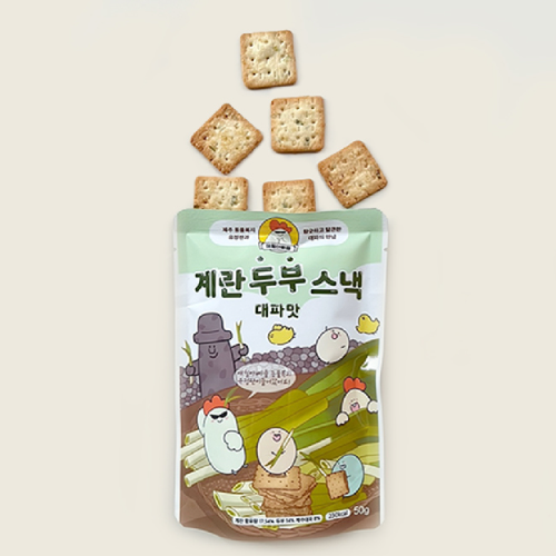 애월아빠들 국내산 제주 동물복지 계란 두부과자 두부스낵 3종 - 상세 이미지 4