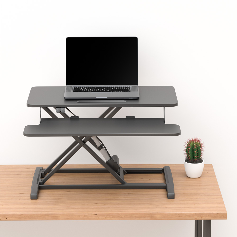 루나랩 높이조절 스탠딩 책상 높낮이조절 전동 모션데스크 Lite 블랙 800