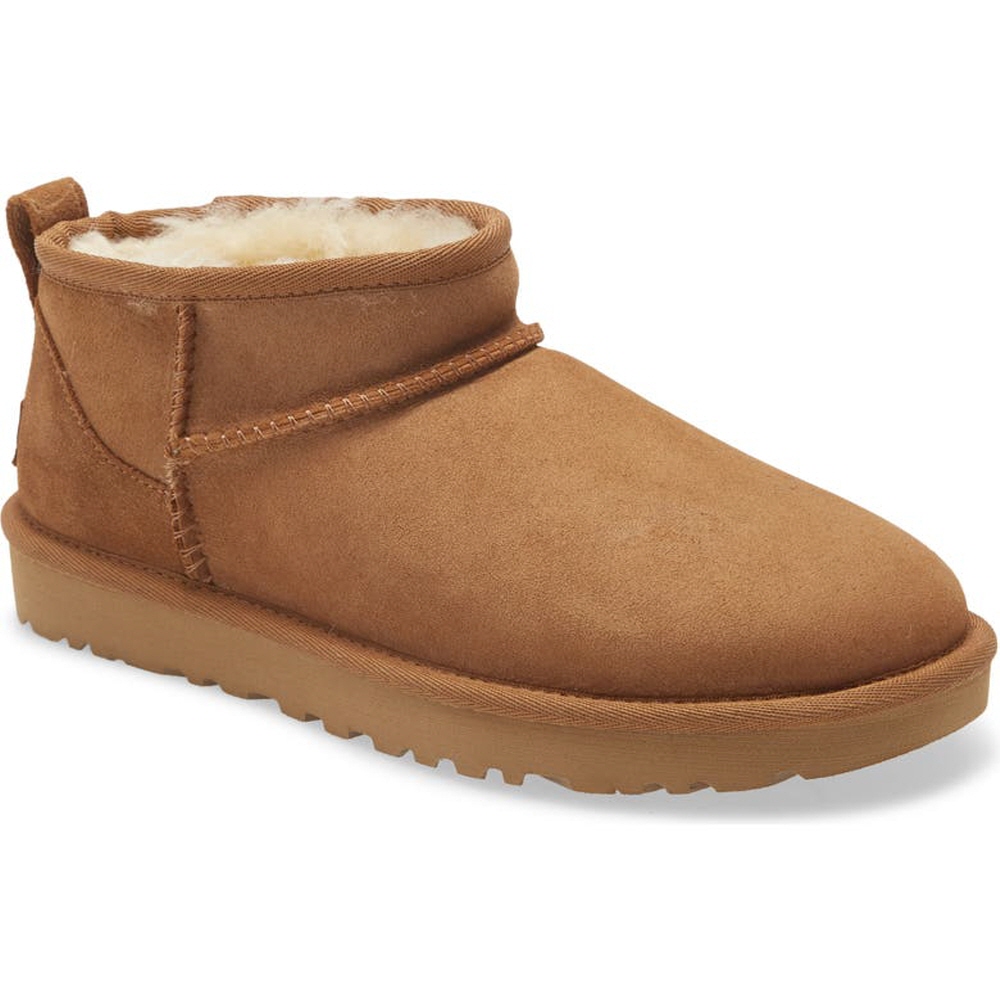 어그 클래식 울트라 미니 여성 부츠 UGG 미국 체스넛 - 상세 이미지 2
