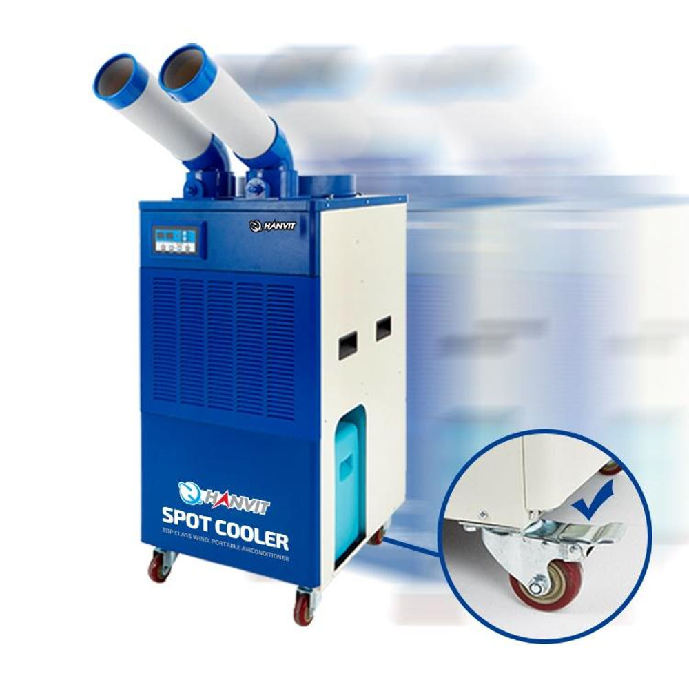 실외기필요없는 무설치에어컨 창고 주방 식당용 공원에어컨 : 신일N위시웨이