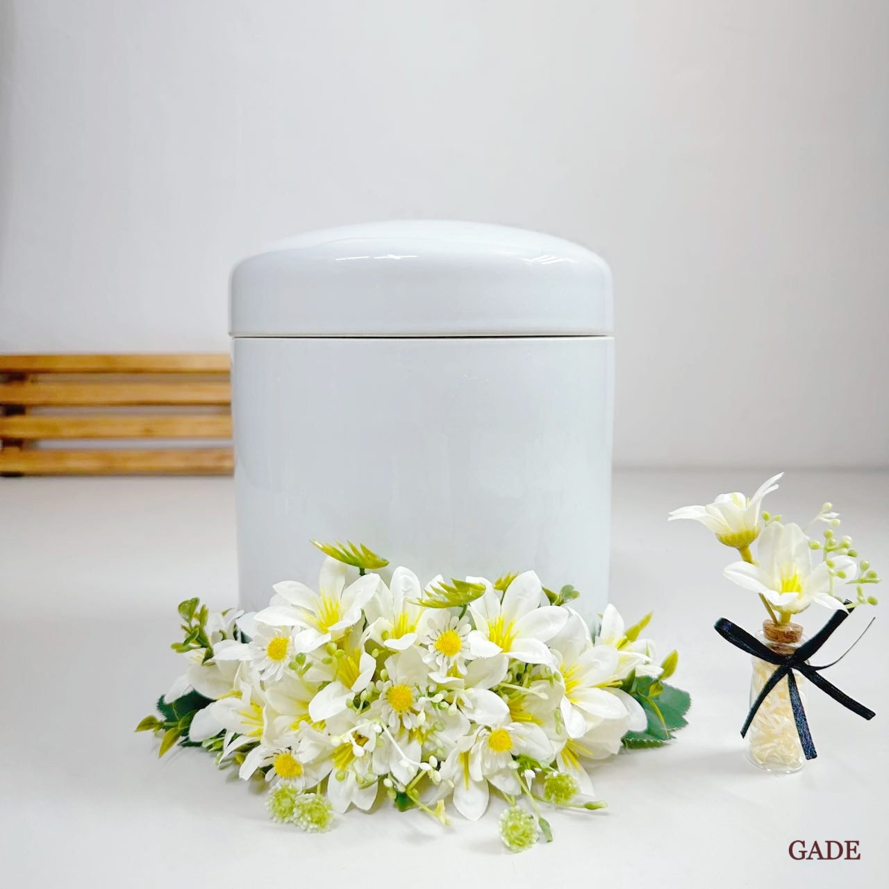 가더GADE 1AF 납골함 유골함 봉안함 바닥 장식 꽃 꾸미기 조화 - 상품 이미지
