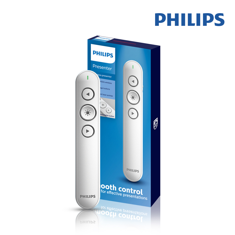 필립스 SPT9404 프리젠터 레이저 포인트 PPT포인터 리모컨 지시봉 빔 포인터 프리젠테이션