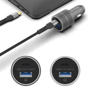 83W USB PD PPS 듀얼 차량용 초고속충전기 CP410 실사용 후기 | 효과 있을까? - 상품 이미지 3