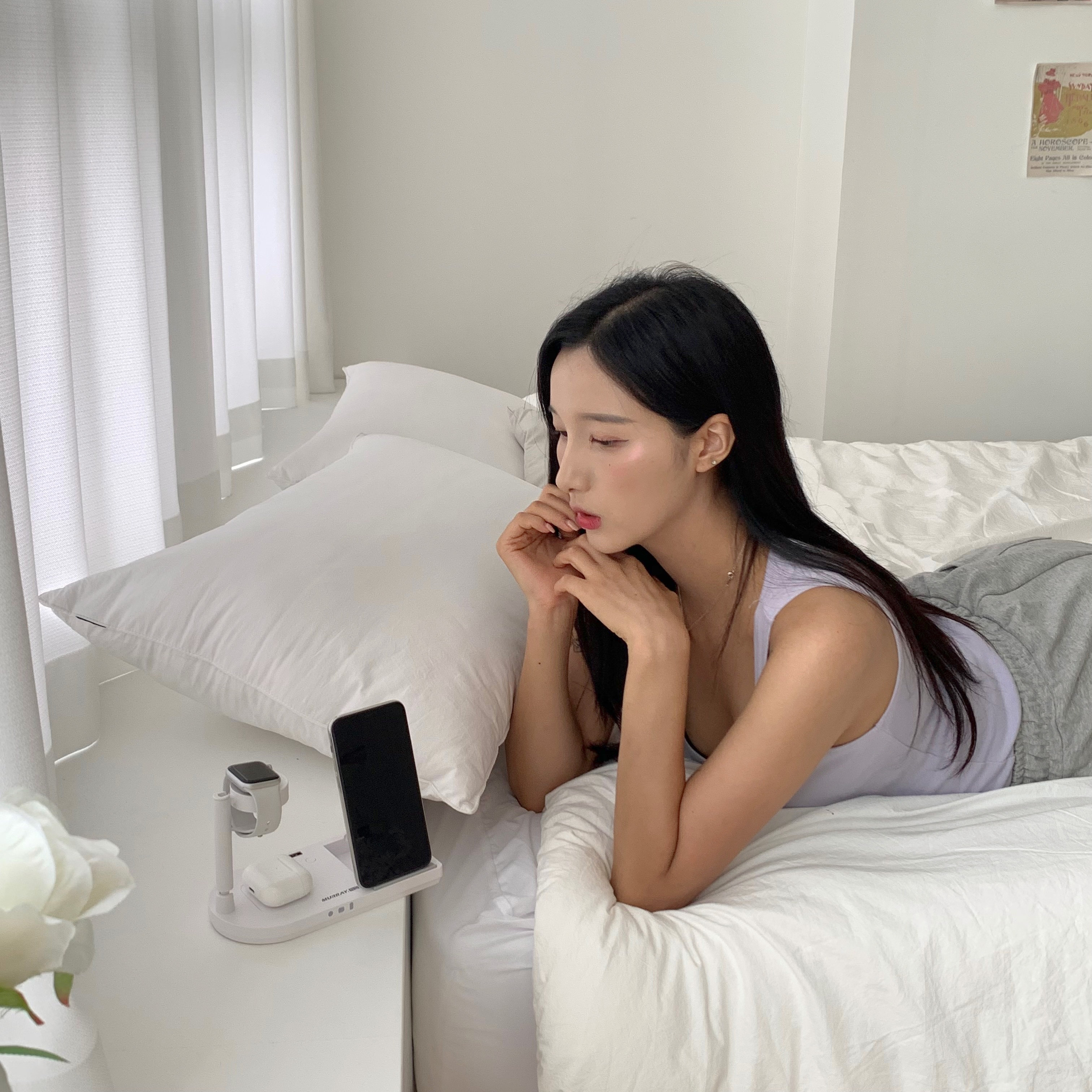 맥세이프3in1충전기 갤럭시 워치6 애플 무선 거치대 - 상세 이미지 5