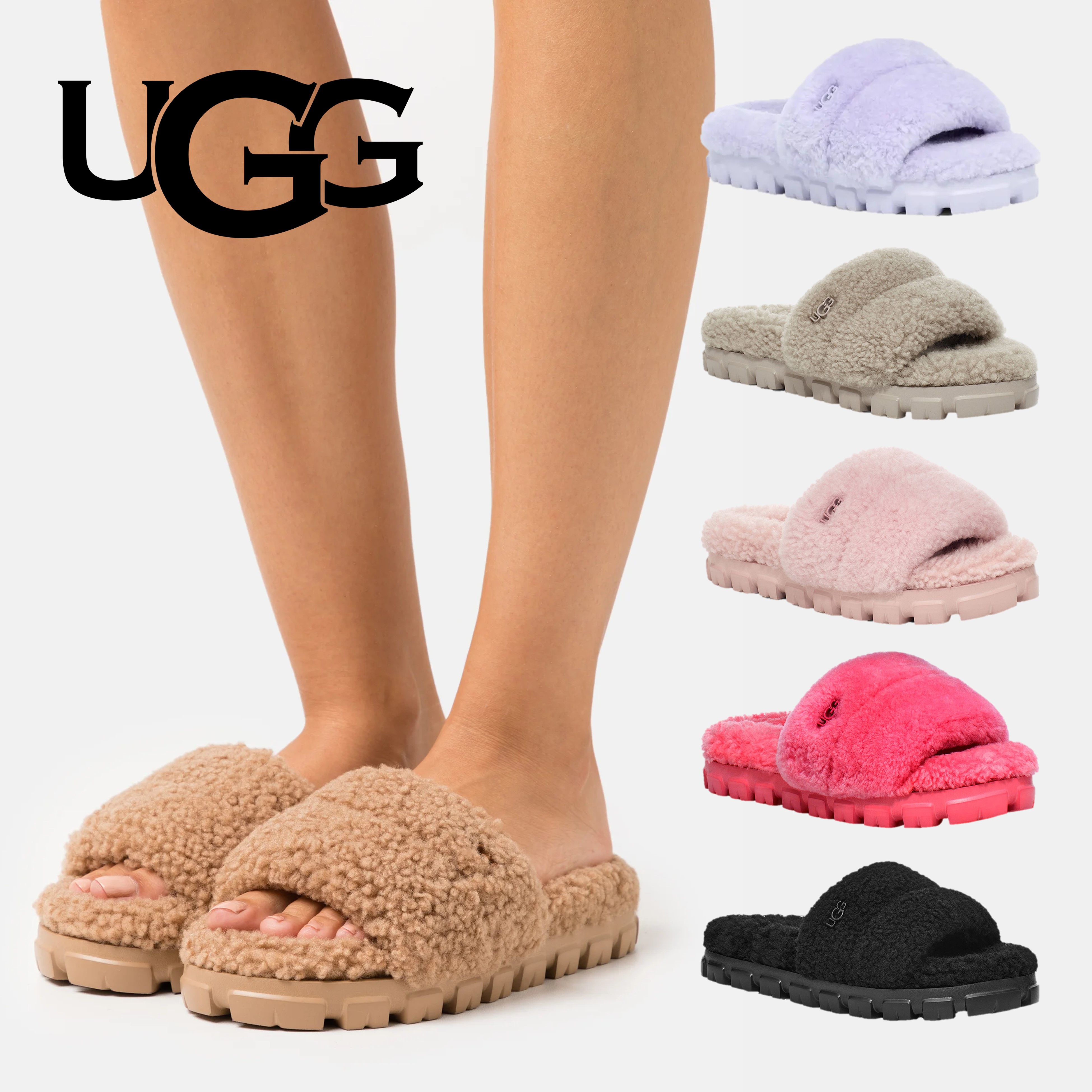 어그 슬리퍼 코제타 컬리 6컬러 여성  UGG 미국