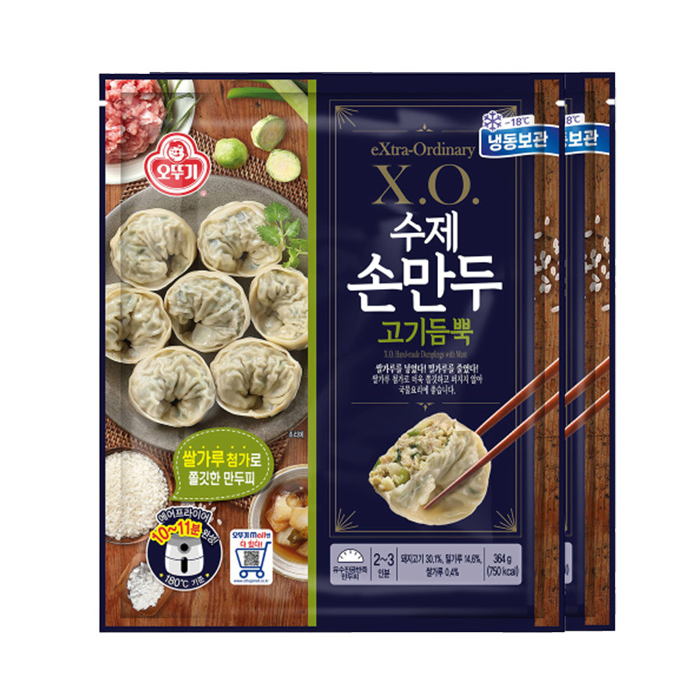 [3개 이상 15% 할인] 오뚜기 X.O. 교자새우&홍게살만두 324g 2개 외 16종 - 상세 이미지 3