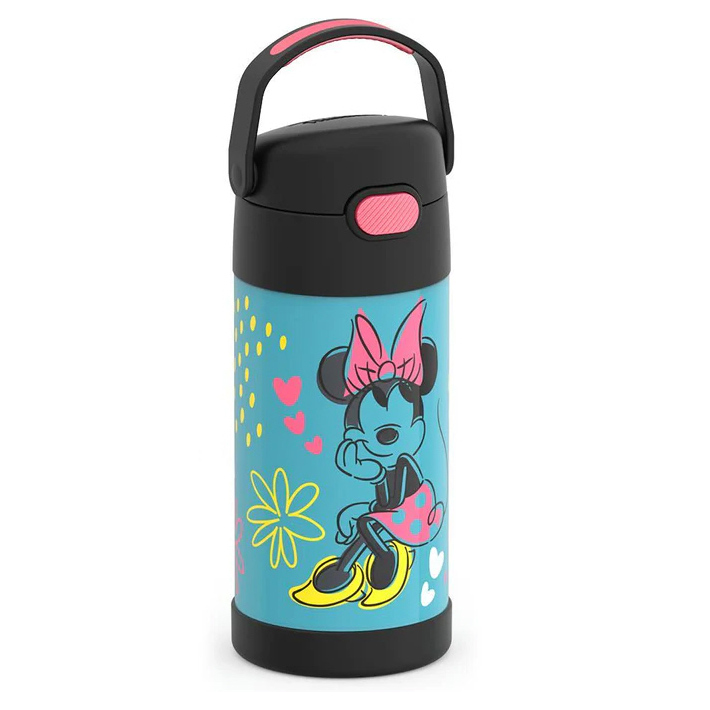 푸고 써모스 빨대컵 펀테이너 미니마우스 355ml 보냉컵