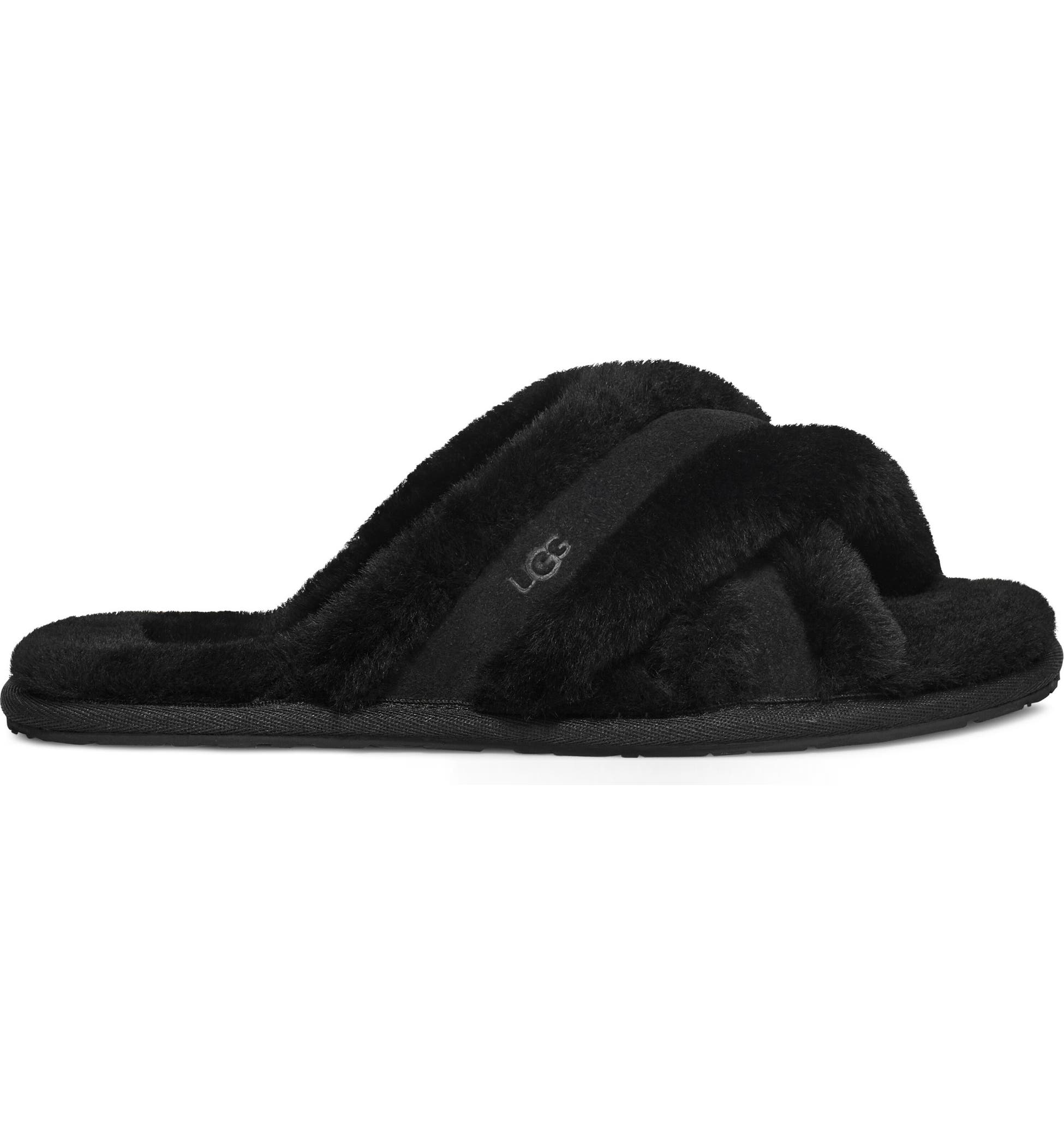 어그 슬리퍼 스쿠피타 실내화 SCUFFITA 블랙 여성  UGG 미국 - 상세 이미지 3