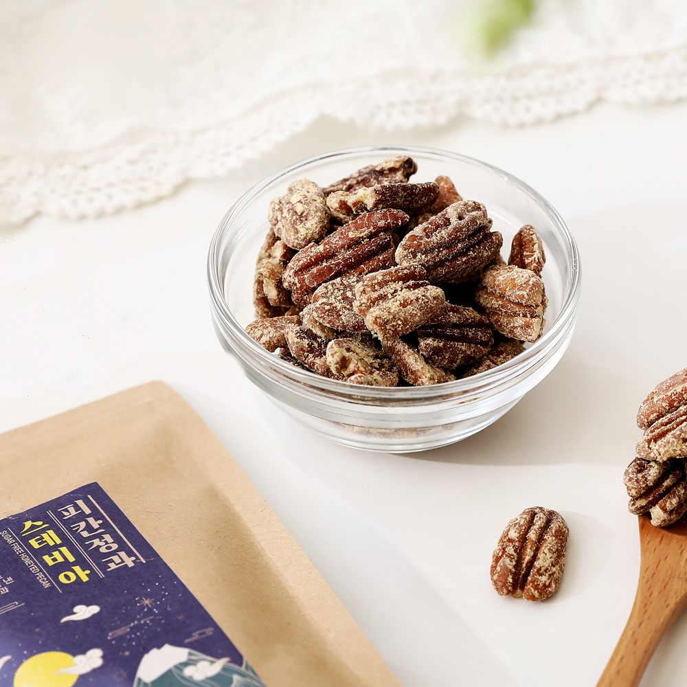 풍심당 무설탕 스테비아 인절미 피칸정과 (60g, 120g)