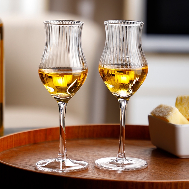 1+1 플리츠 스텀글라스 노징 싱글몰트 위스키잔 테이스팅잔 컵