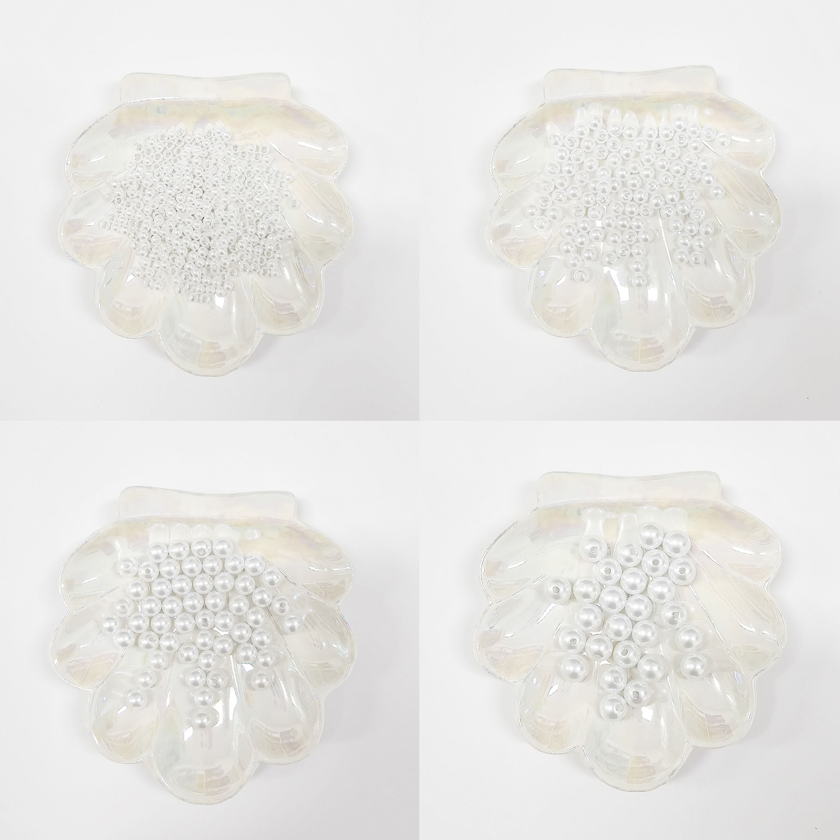 모조 진주 구슬 4mm 6mm 8mm 10mm 비즈공예 키링 열쇠고리 팔찌 슬라임 만들기 - 상세 이미지 5